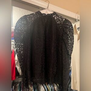 Lilly Pulitzer Lace Long Sleeve Blouse, Size Medium